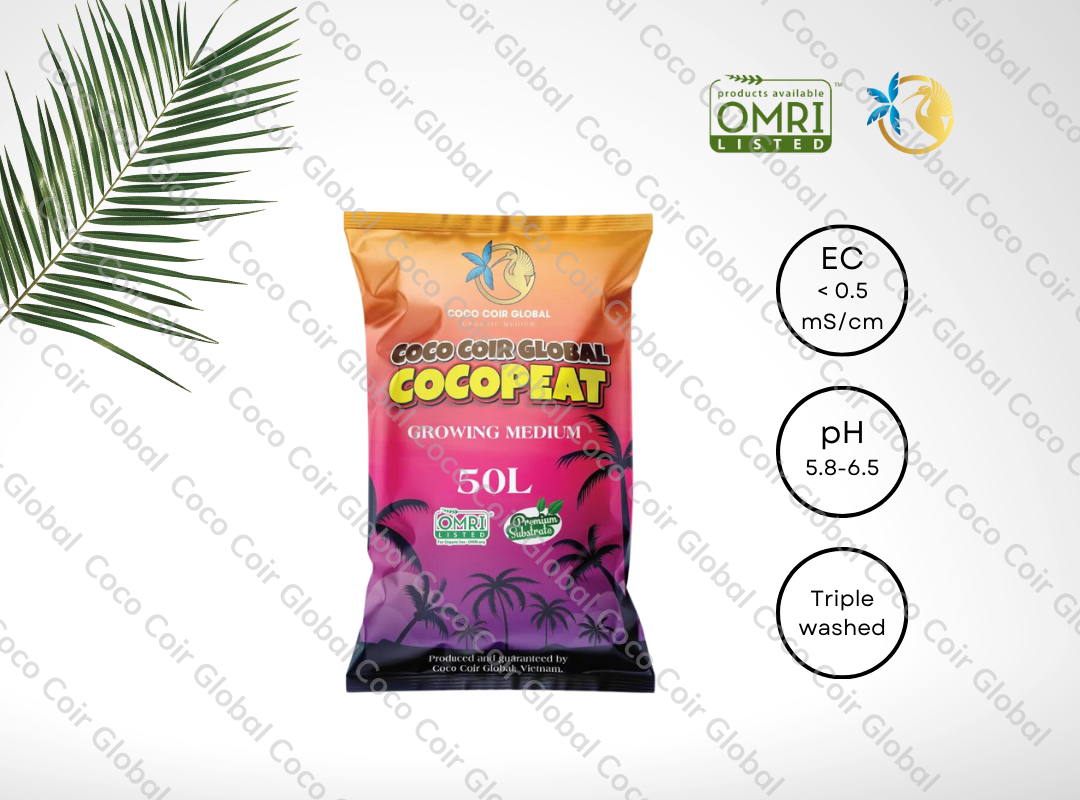 Bolsa de cultivo de fibra de coco (Coco Coir Slab) Coco Coir Global